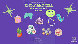 Kids' Show and Tell at the Fortuna Library