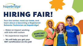 Hiring Fair | Registered Behavior Technicians