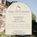 Yoga, Tea & Sound