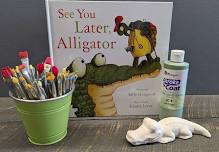 Storytime & Paint: See ya later Alligator