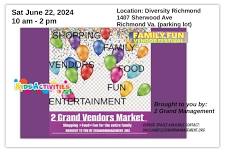 Family Fun Vendor Fest (FREE TO THE PUBLIC)