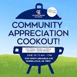 Community Appreciation Cookout!!