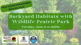 Backyard Habitats with Wildlife Prairie Park