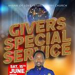 GIVERS SPECIAL SERVICE with PROPHET MAANYA