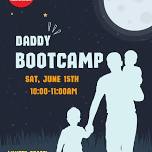 Daddy bootcamp Taekwondo class