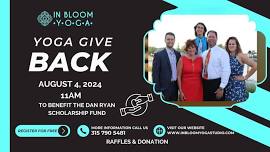 Yoga Give Back to Benefit Dan Ryan Scholarship Fund