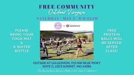 FREE Community Outdoor Vinyasa | MYT + Lululemon