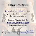 Shavuos 2024 - as low as $449- sign up now before prices rise!!