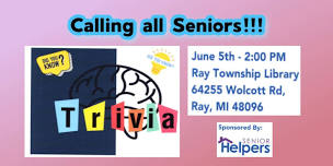 Senior Trivia- Presented by Senior Helpers of Richmond