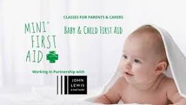 2-hour Baby & Child First Aid Class