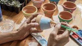 Craft Night: Painting Terracotta Pots — Sense