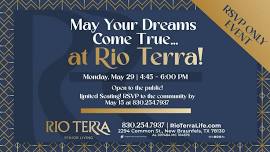 May Your Dreams Come True…At Rio Terra!