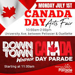 Downtown Windsor Canada Day Arts Fair