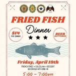 Friday Fried Fish Dinner!