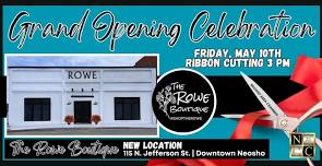 Grand Opening Ribbon Cutting @ The Rowe Boutque