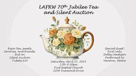 LAFRW 70th Jubilee Tea and Silent Auction