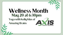 Yoga with Amazing Brains: Wellness Month