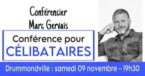 Drummondville : Conférence pour célibataires - Réservez en prévente à 25$