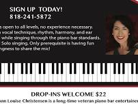 Piano Bar Singing Class