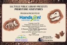 Saltville Library Jr. Paleontologist by Hands on Discovery Museum