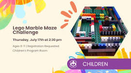 LEGO Marble Maze Challenge