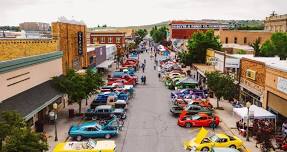 The Evanston Car Show on Main St