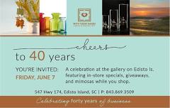 Save the Date!  Celebrating 40 years of business