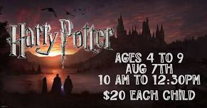 Harry Potter Summer camp for ages 4 to 9