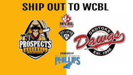 SHIP OUT -  WCBL Edmonton Prospects vs Okotoks Dawgs