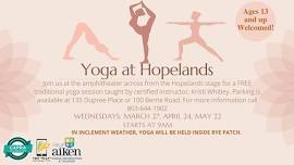 Yoga at Hopelands