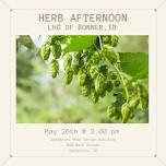 Herb Afternoon: NLHG of Bonner County, ID