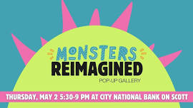 Monsters Reimagined Pop-Up Gallery