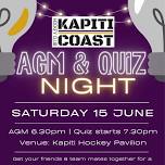 Kapiti Hockey Club AGM and Quiz Night!