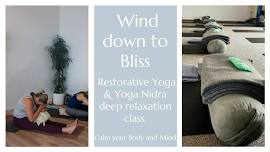 1.5 hour Restorative Yoga & Yoga Nidra class