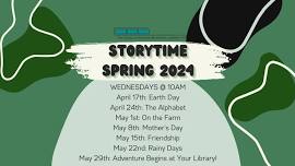 Storytime: Spring 2024