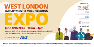 West London Employment Expo | Sponsored by the NHS