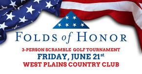 2024 West Plains Folds of Honor Golf Tournament