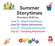 Summer Storytimes: Cedar Grove Library