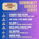 Community Concert Series – Jim Sleek & The House Band, Fremont Amphitheater