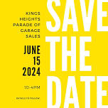 Kings Heights 3rd Annual Garage Sale