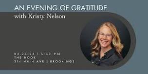 An Evening of Gratitude with Kristy Nelson