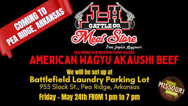 J-H Cattle Co. Mobile Meat Store in Pea Ridge THIS Friday!