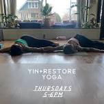 Yin+Restore Yoga | Thursdays 5-6pm