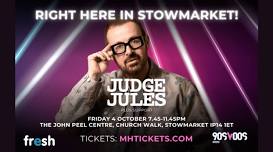 JUDGE JULES: 90’s vs 00’s Dance Anthems – RIGHT HERE IN STOWMARKET!