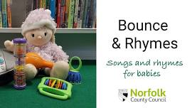 Bounce and Rhymes (0-5 years) at Thetford Library Session 1