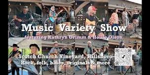 Music Variety Show @ Scotch Church Vineyard