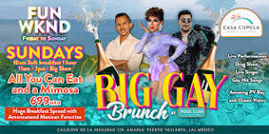 BIG GAY SUNDAY BRUNCH at POOL CLUB PV