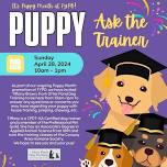 Puppy Month at FYPO - Ask the Trainer for Puppies!