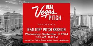 Las Vegas REALTOR® Pitch Sessions - Henderson