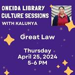 Culture Session Story: Great Law